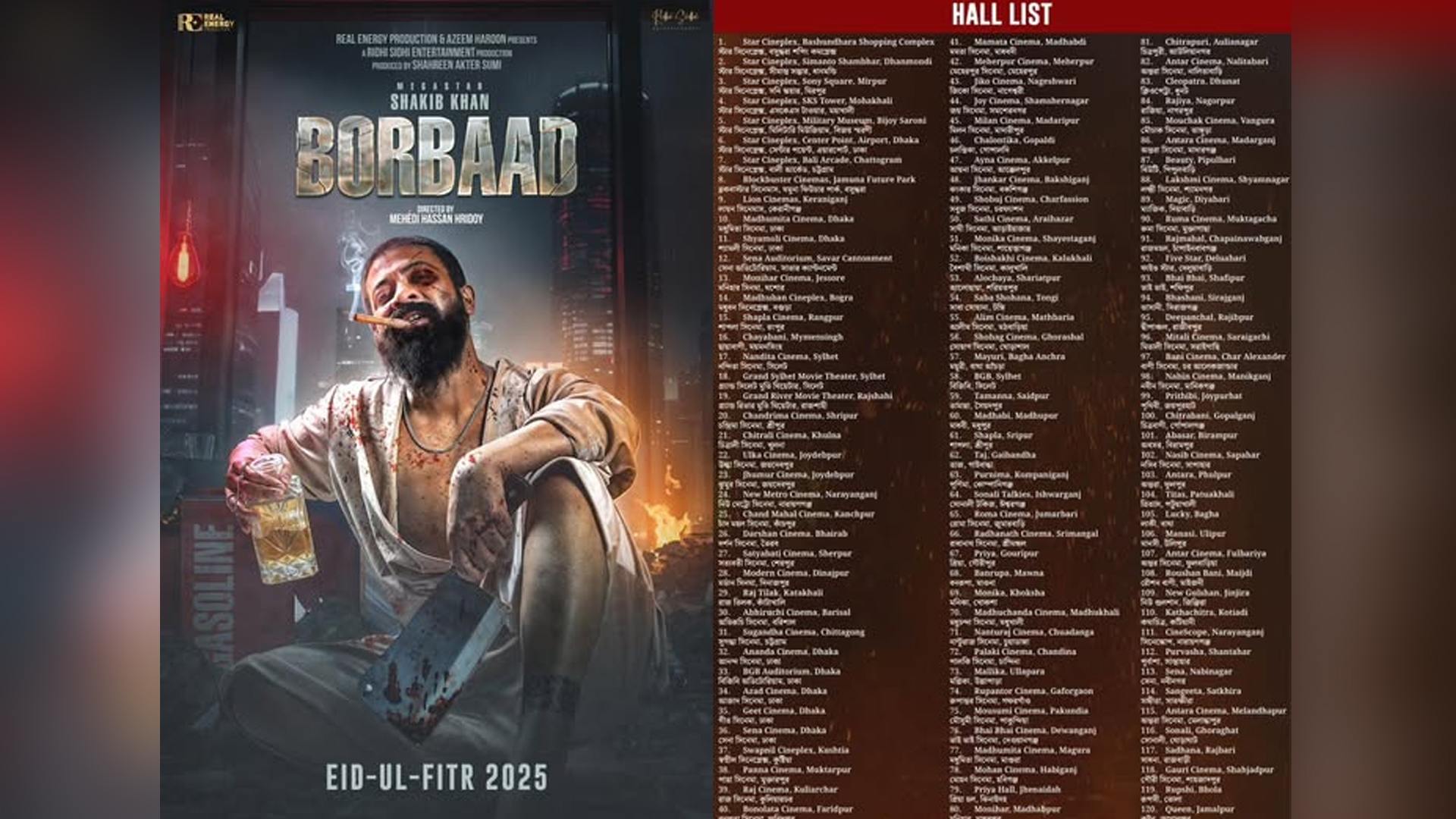 ১২০ হলে চলছে শাকিবের ‘বরবাদ’